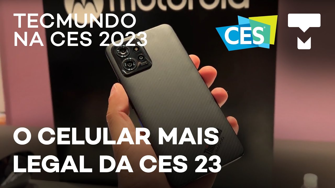 Motorola ThinkPhone aguenta pancada, mas não chegou para todos #CES2023