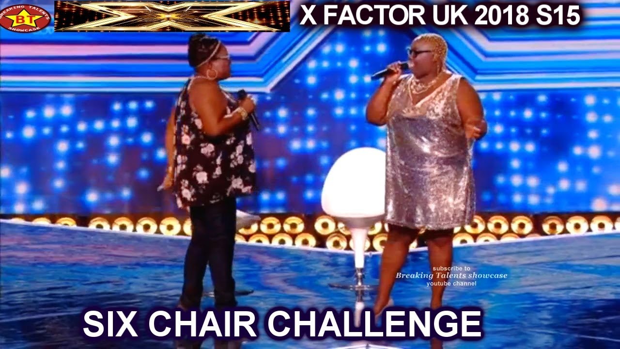 Burgandy Williams and Panda Ross Duet Never Enough FANTASTIC! | Six Chair Challenge X Factor UK 2018