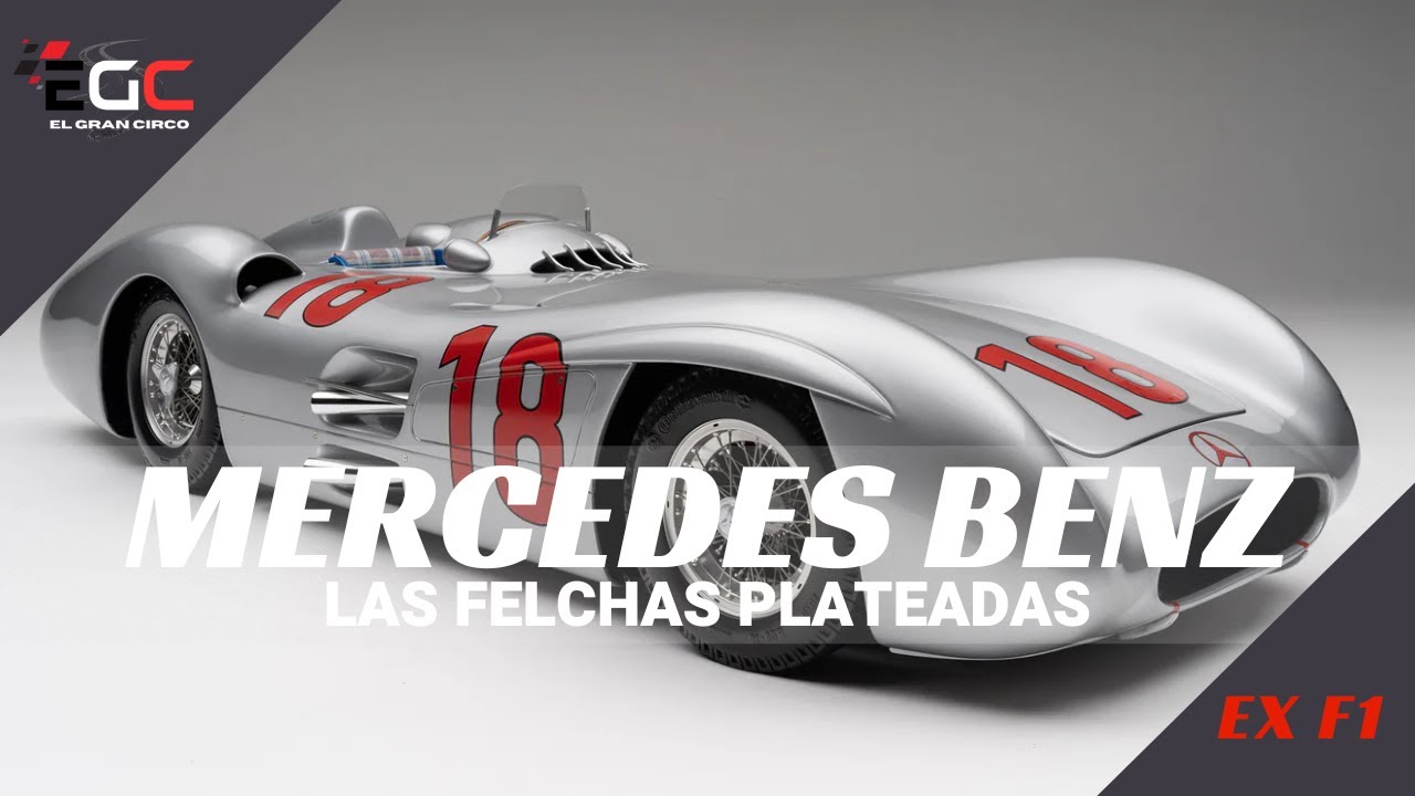 Mercedes 'flecha de prata', que foi pilotado por Juan Manuel Fangio