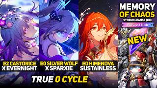 NEW Memory Of Chaos 12 | E2S1 Castorice & E0S1 Silver Wolf LV999 & E0S1 Himeko Nova | HSR 4.4