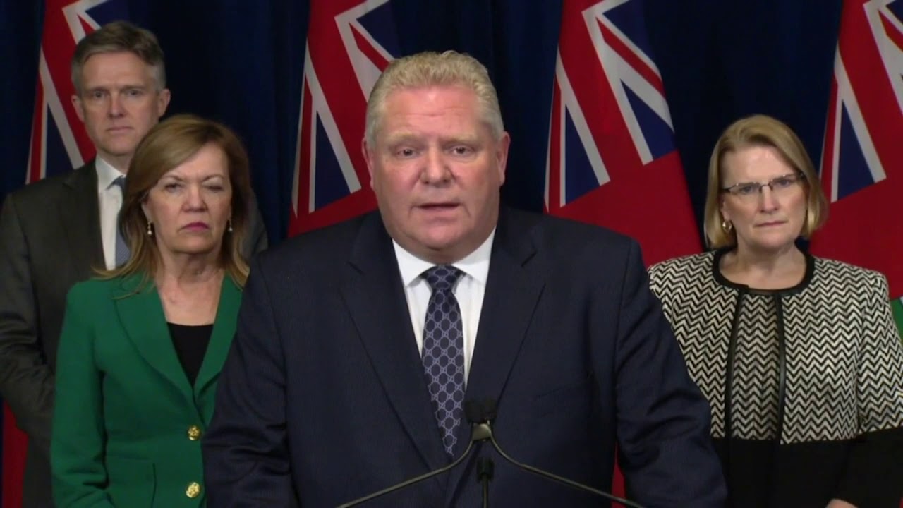 Ontario ordering non-essential businesses to close... - Ontario ordering non-essential businesses to close...