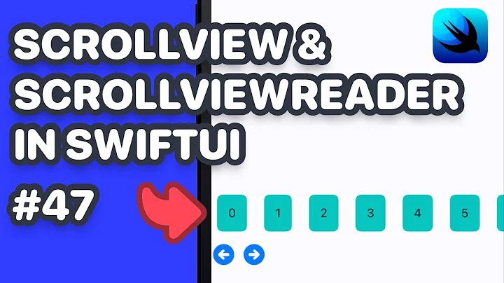 ScrollView in SwiftUI And Automatic Scrolling With ScrollViewReader In SwiftUI (SwiftUI ScrollView)