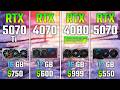 RTX 5070 Ti vs RTX 4070 vs RTX 4080 SUPER vs RTX 5070 | Test in 7 Games