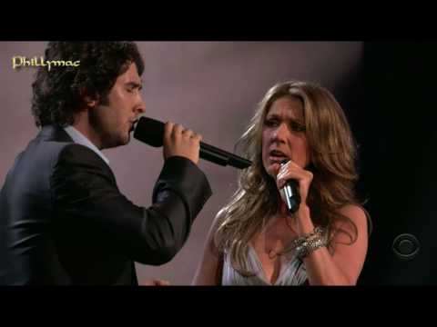 Celine Dion & Josh Groban Live "The Prayer" (HD 72...