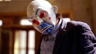 Bank Robbery Scene (JOKER)  The Dark Knight (2008) Movie CLIP HD