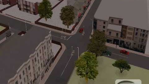 Urban traffic simulation