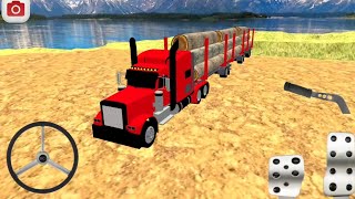 Three Trailer Logging | Truck Game 2018 Android Gameplay FHD screenshot 3