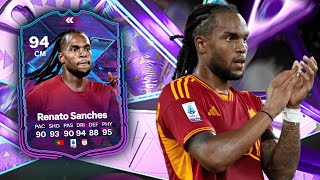 THE BEAST IS BACK... FLASHBACK RENATO SANCHES REVIEW | FC 24 ULTIMATE TEAM