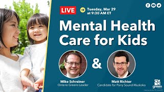 LIVE - Mental Health Care for Kids | Announcement