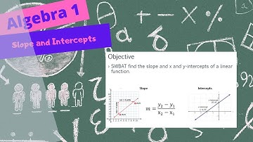 TEKS A.3C - Slope and Intercepts