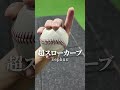 カーブの握り方5選【150キロ投手・工藤トレーナー】#shorts