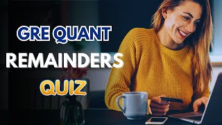 GRE QUANT QUIZ - 15 REMAINDERS Questions | #GREPractice