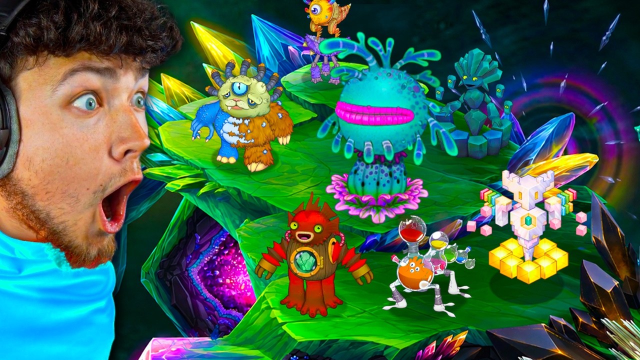 My Singing Monsters CRYSTAL ISLET Full Playthrough!