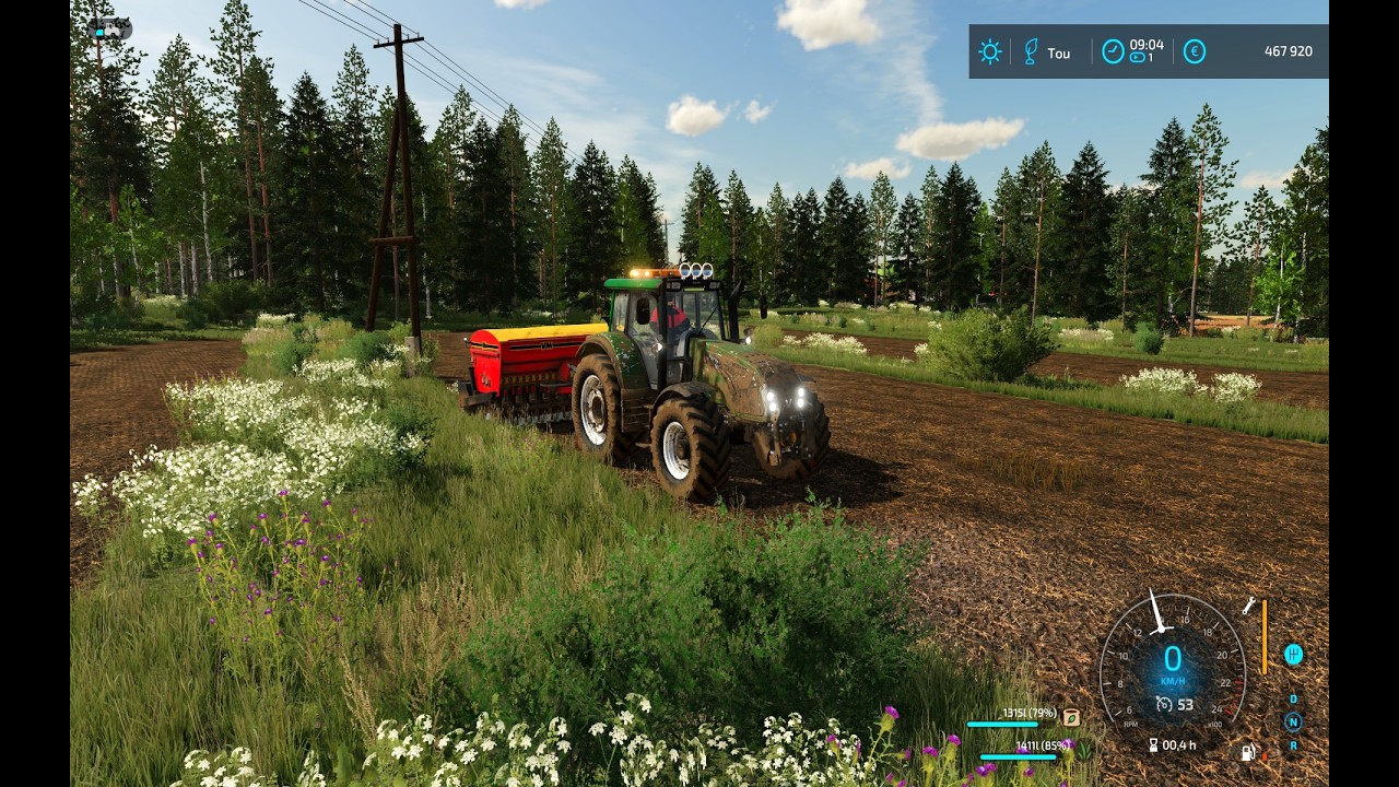 Fs22 Vanhan tilan osto ja kylvöä #1