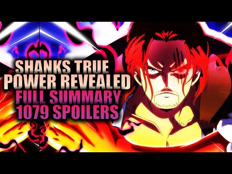 SHANKS TRUE POWER REVEALED (Full Summary) / One Piece Chapter 1079 Spoilers