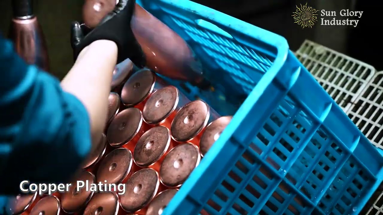 #stainlesssteel Vacuum #bottle Production Process | Step-by-Step #factory  Tour #manufacturing