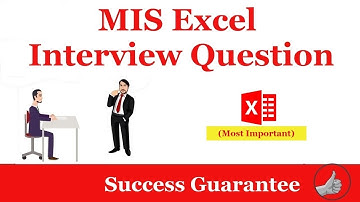 5 EXCEL QUESTION ASKED IN JOB INTERVIEW/ 5 Excel INTERVIEW Questions You NEED to Get RIGHT/