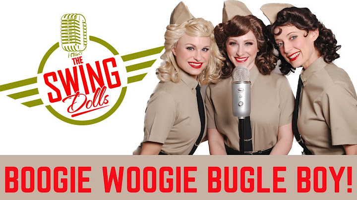 Boogie Woogie Bugle Boy Cover version - Cover performance video thumbnail