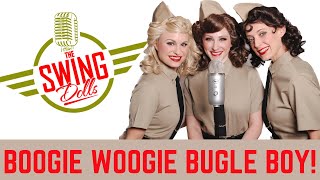 The Swing Dolls cover of The Andrews Sisters' Boogie Woogie Bugle Boy - America's Premiere Jazz Trio