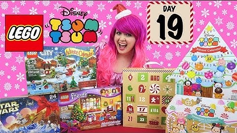 Day 19 - LEGO & Tsum Tsum Advent Calendars 2016 | COUNTDOWN TO CHRISTMAS | KiMMi THE CLOWN
