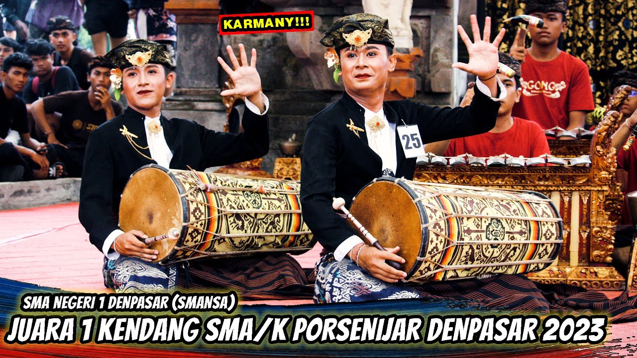 JUARA 1 KENDANG TINGKAT SMA/K 