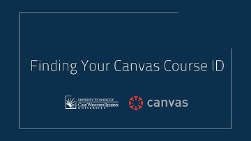 Finding Your Canvas Course ID