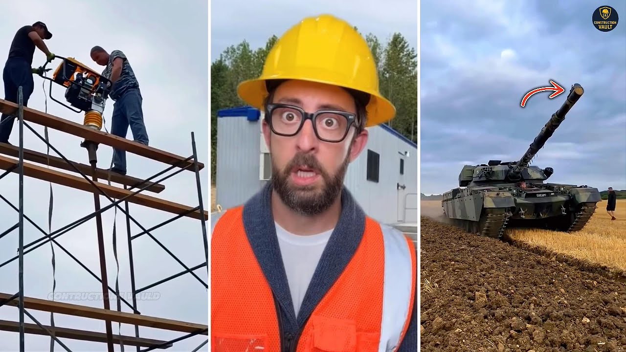 Genius Construction Skills & Brilliant Worker Hack - EP01 🔨 👷😲