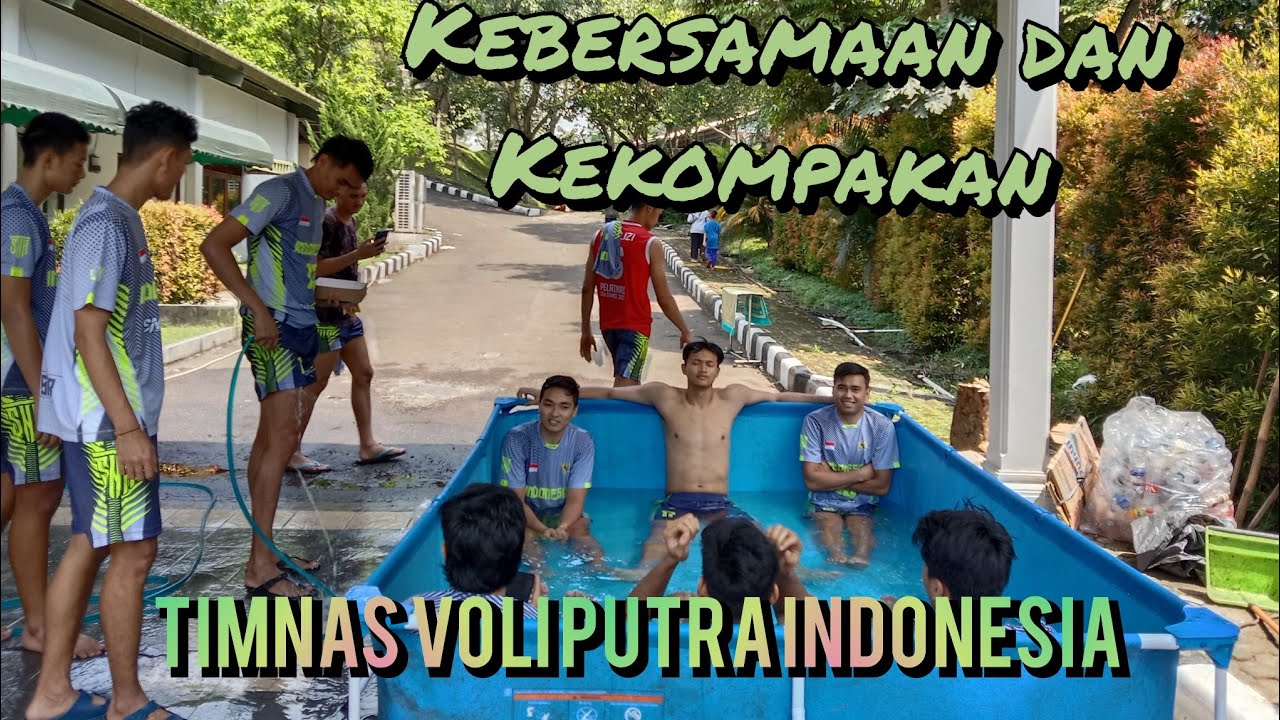 Recovery Setelah Latihan Timnas Voli Putra Indonesia Persiapan Sea Games Cambodia 2023