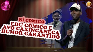 Humoristas Edu cômico e Avó Caxinganeca humor garantido | Ri Comigo | TV ZIMBO