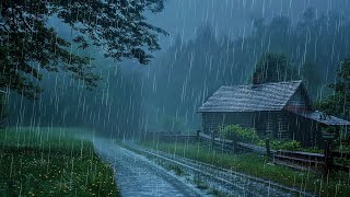 11 Hours Rainstorm & Thunder Sounds | Heavy Rain Sounds for Sleep or Relaxation | Nature White Noise
