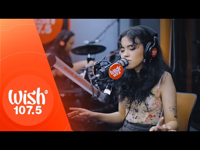 Peniel performs (Fairy)tale LIVE on Wish 107.5 Bus class=