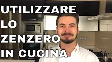Dove si usa lo zenzero in cucina?