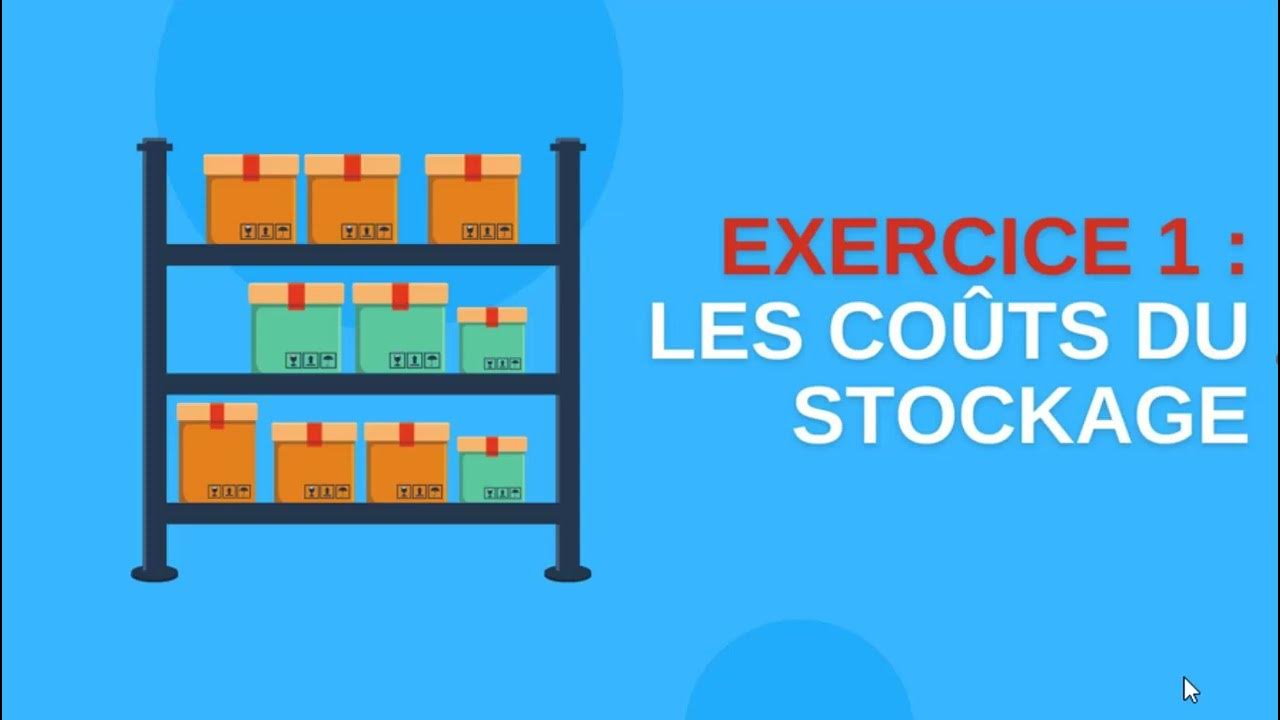 Exercice Les coûts du stockage Coût
