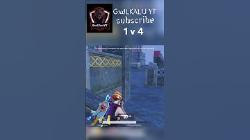 1 v 4 #gaming #shortsfeed #shots #shorts #shortvideo #1v4 #1v4clutch #pubg #bgmi #pubgindia