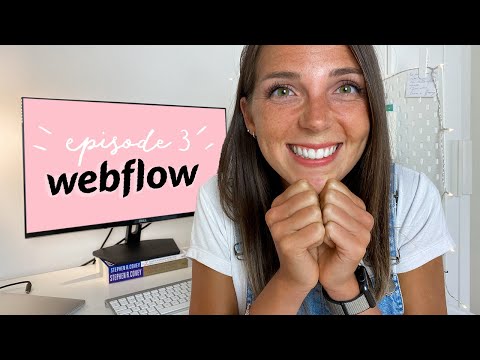 Launching a one-page website | Episode 3 of Webflow 101
