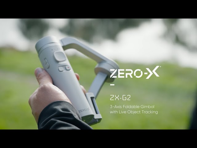 Zero-X ZX-G2 | 3-Axis Foldable Gimbal with Live Object Tracking