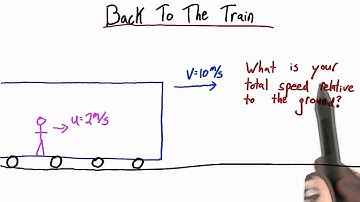 Back to the Train - Intro to Physics