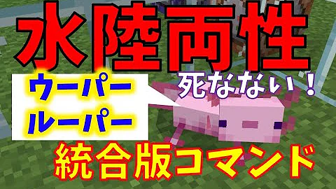 ウーパールーパーコマンドスイッチ版