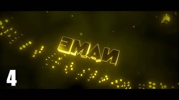 Top 5 Fast Render [BLENDER] Intro Templates! \\ Like to See More!