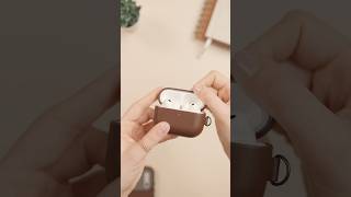 Brown Leather Case For Airpods Pro 3. Now Available.