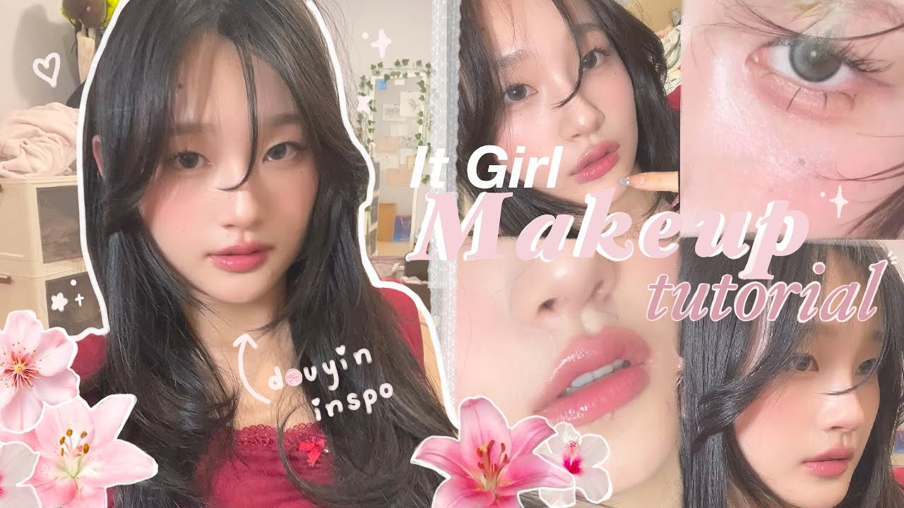 BEGINNER *easy* it girl MAKEUP ♡🩰| Everyday douyin look