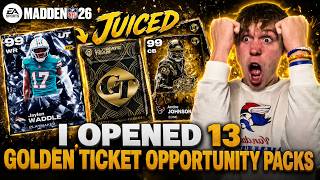 I Opened 13 Golden Ticket Opportunity Packs!! OMG MY BEST PULLS EVER!!