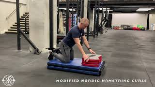 Modified Nordic Hamstring Curls For Starters