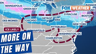 Weekend Winter Storm Eyes Same Areas Hit Earlier In Week