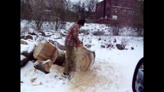 Husqvarna 394 XP 24 run demo