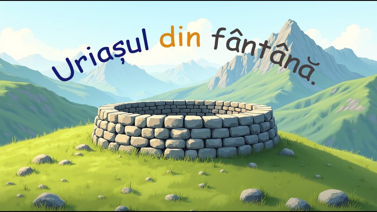 Uriașul din fântână. Pe vârful unui deal se află o fântână veche despre care se spune că e vrăjită.