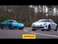 Porsche 718 Cayman T v Alpine A110S review | 2020's hottest coupes tested | Autocar