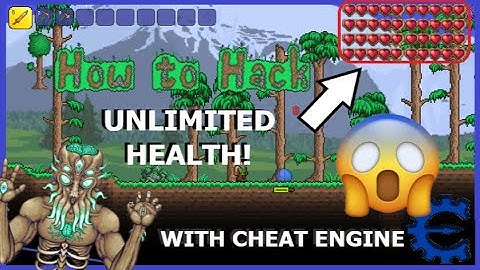 How to hack UNLIMITED HEALTH in Terraria! 1.4.3.6 | Cheat Engine