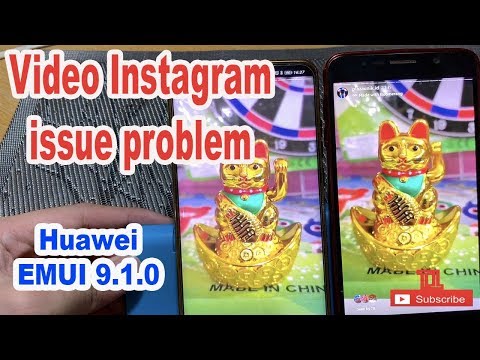 {fixed} Huawei instagram issue problem Instastory video Gray filter flickering on p30 pro