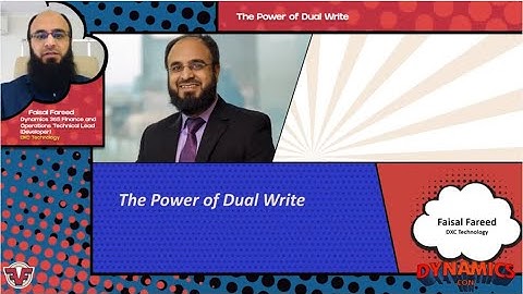 Faisal Fareed   The Power of Dual write